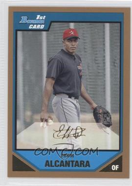 2007 Bowman - Prospects - Gold #BP52 - Ervin Alcantara