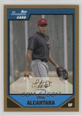 2007 Bowman - Prospects - Gold #BP52 - Ervin Alcantara