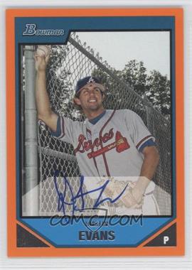 2007 Bowman - Prospects - Orange #BP122 - Dustin Evans /250