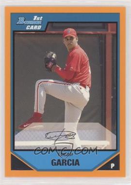 2007 Bowman - Prospects - Orange #BP48 - Edgar Garcia /250 [EX to NM]