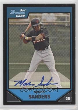 2007 Bowman - Prospects #BP127 - Marcus Sanders