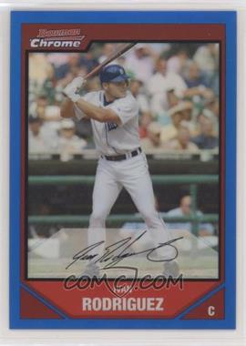 2007 Bowman Chrome - [Base] - Blue Refractor #178 - Ivan Rodriguez /150