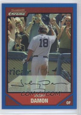 2007 Bowman Chrome - [Base] - Blue Refractor #180 - Johnny Damon /150