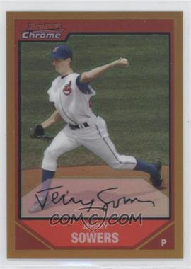 2007 Bowman Chrome - [Base] - Gold Refractor #11 - Jeremy Sowers /50