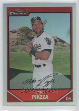 2007 Bowman Chrome - [Base] - Refractor #120 - Mike Piazza