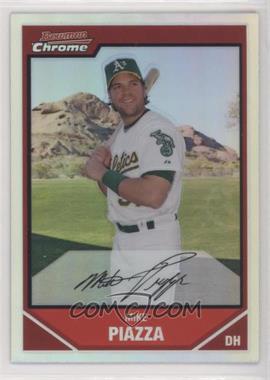 2007 Bowman Chrome - [Base] - Refractor #120 - Mike Piazza