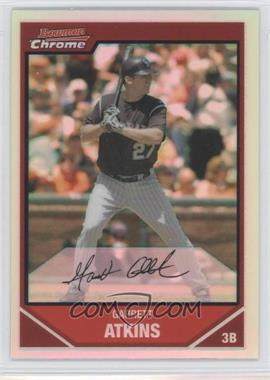 2007 Bowman Chrome - [Base] - Refractor #30 - Garrett Atkins