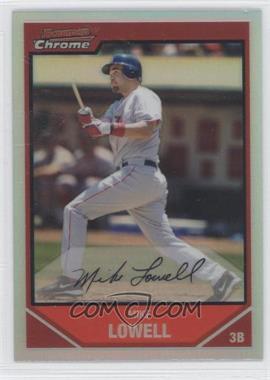 2007 Bowman Chrome - [Base] - Refractor #87 - Mike Lowell