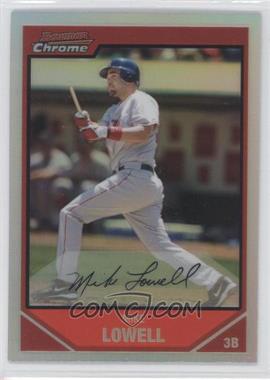 2007 Bowman Chrome - [Base] - Refractor #87 - Mike Lowell