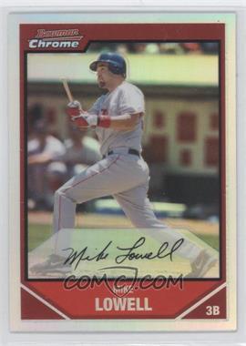 2007 Bowman Chrome - [Base] - Refractor #87 - Mike Lowell