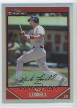 2007 Bowman Chrome - [Base] - Refractor #87 - Mike Lowell