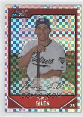 2007 Bowman Chrome - [Base] - X-Fractor #88 - Marcus Giles /250