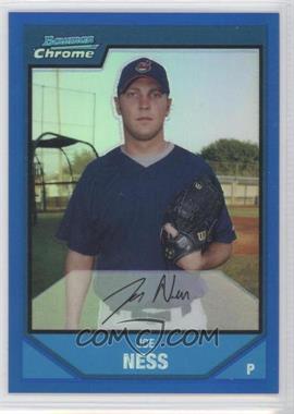 2007 Bowman Chrome - Prospects - Blue Refractor #BC113 - Joe Ness /150