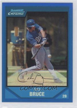 2007 Bowman Chrome - Prospects - Blue Refractor #BC187 - Cole Bruce /150