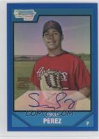 Prospect Autographs - Sergio Perez #/150