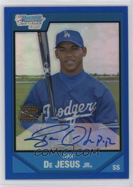 2007 Bowman Chrome - Prospects - Blue Refractor #BC231 - Prospect Autographs - Ivan De Jesus Jr. /150