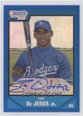 2007 Bowman Chrome - Prospects - Blue Refractor #BC231 - Prospect Autographs - Ivan De Jesus Jr. /150