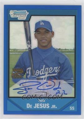 2007 Bowman Chrome - Prospects - Blue Refractor #BC231 - Prospect Autographs - Ivan De Jesus Jr. /150