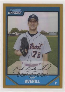 2007 Bowman Chrome - Prospects - Gold Refractor #BC133 - Erik Averill /50