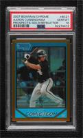 Aaron Cunningham [PSA 10 GEM MT] #/50