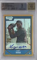 Prospect Autographs - Henry Sosa [BGS 9 MINT] #/50