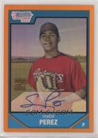 Prospect Autographs - Sergio Perez #/25