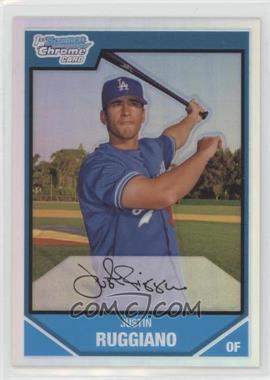 2007 Bowman Chrome - Prospects - Refractor #BC100 - Justin Ruggiano /500