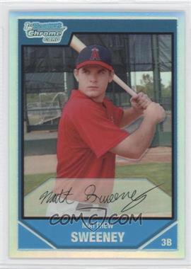 2007 Bowman Chrome - Prospects - Refractor #BC11 - Matthew Sweeney /500