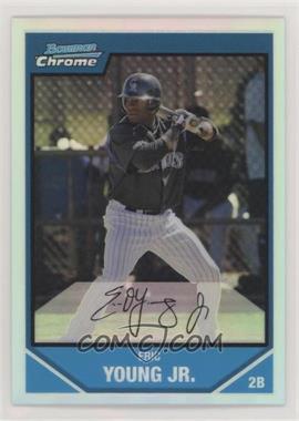 2007 Bowman Chrome - Prospects - Refractor #BC120 - Eric Young Jr. /500