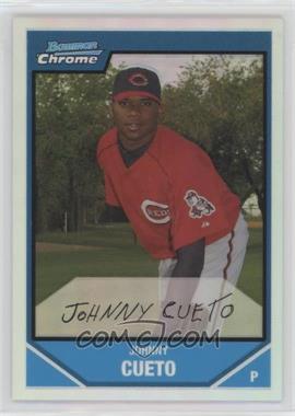 2007 Bowman Chrome - Prospects - Refractor #BC145 - Johnny Cueto /500