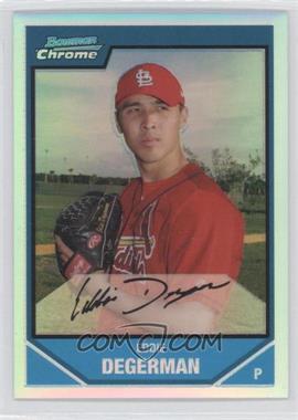 2007 Bowman Chrome - Prospects - Refractor #BC197 - Eddie Degernan /500