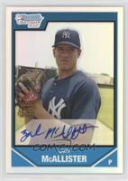 Prospect Autographs - Zach McAllister #/500