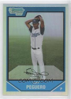 2007 Bowman Chrome - Prospects - Refractor #BC72 - Tony Peguero /500