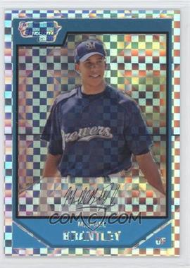 2007 Bowman Chrome - Prospects - X-Fractor #BC15 - Michael Brantley /275