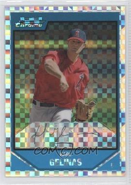 2007 Bowman Chrome - Prospects - X-Fractor #BC216 - Karl Gelinas /250