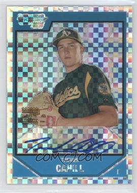 2007 Bowman Chrome - Prospects - X-Fractor #BC234 - Prospect Autographs - Trevor Cahill /225