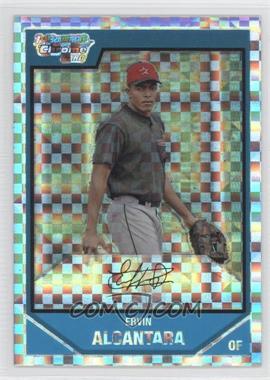 2007 Bowman Chrome - Prospects - X-Fractor #BC52 - Ervin Alcantara /275