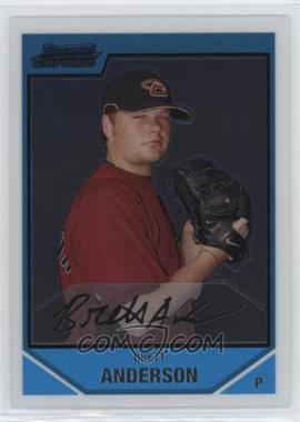 2007 Bowman Chrome - Prospects #BC195 - Brett Anderson