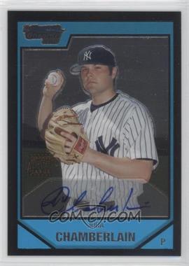 2007 Bowman Chrome - Prospects #BC236 - Prospect Autographs - Joba Chamberlain