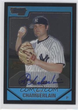 2007 Bowman Chrome - Prospects #BC236 - Prospect Autographs - Joba Chamberlain