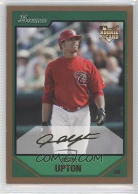 2007 Bowman Draft Picks & Prospects - [Base] - Gold #BDP3 - Justin Upton