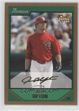 2007 Bowman Draft Picks & Prospects - [Base] - Gold #BDP3 - Justin Upton