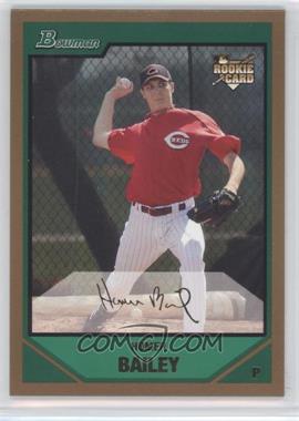 2007 Bowman Draft Picks & Prospects - [Base] - Gold #BDP46 - Homer Bailey