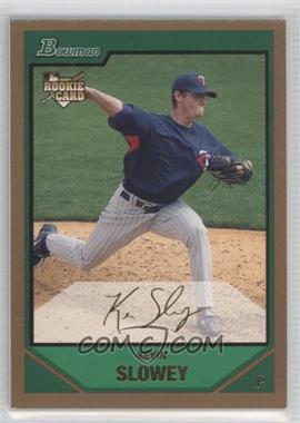 2007 Bowman Draft Picks & Prospects - [Base] - Gold #BDP51 - Kevin Slowey