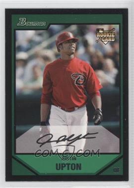 2007 Bowman Draft Picks & Prospects - [Base] #BDP3 - Justin Upton