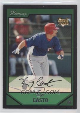 2007 Bowman Draft Picks & Prospects - [Base] #BDP38 - Kory Casto [EX to NM]