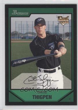 2007 Bowman Draft Picks & Prospects - [Base] #BDP42 - Curtis Thigpen