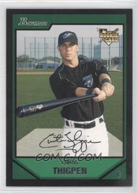 2007 Bowman Draft Picks & Prospects - [Base] #BDP42 - Curtis Thigpen