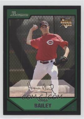 2007 Bowman Draft Picks & Prospects - [Base] #BDP46 - Homer Bailey