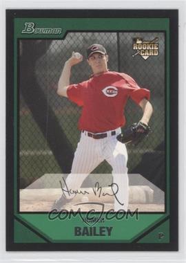 2007 Bowman Draft Picks & Prospects - [Base] #BDP46 - Homer Bailey